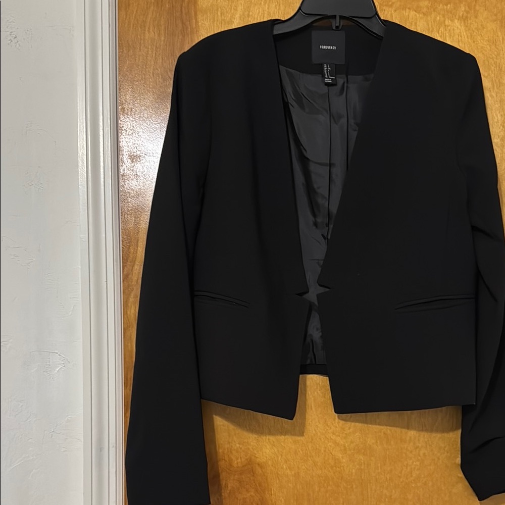 Forever 21 Classic Black Jacket